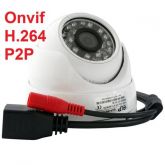 câmera ip 720 P HD 1.0 Megapixel H.264 Onvif P2P